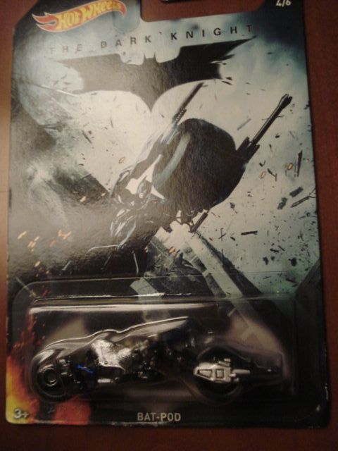 Hot Wheels Batman The Dark Knight moto Bat-Pod 4/6 - 2014