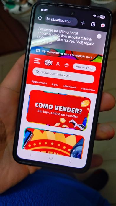 S21 Fe 5g 128gb em bom estado