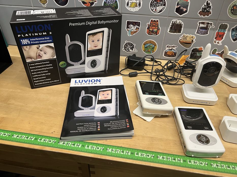 2x Luvion Platinum 2 Baby Monitor – Conjuntos para peças/reparação