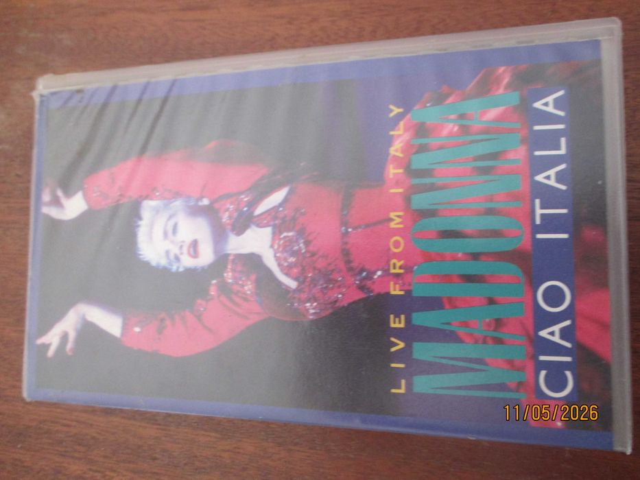 2 VHS - madonna e Tina Turner