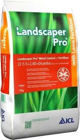 Nawóz Trawnik Landscaper Pro Weed Control 22-5-5+2,4D+Dikamba 15kg ICL
