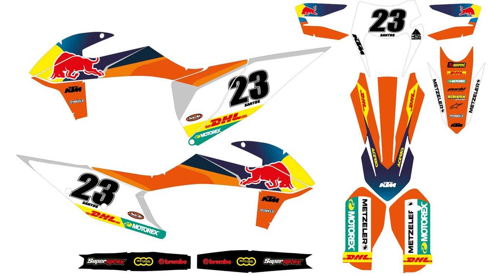 kit Autocolantes KTM 2017 a 2023