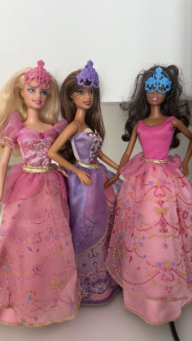Lalki barbie i trzy muszkieterki