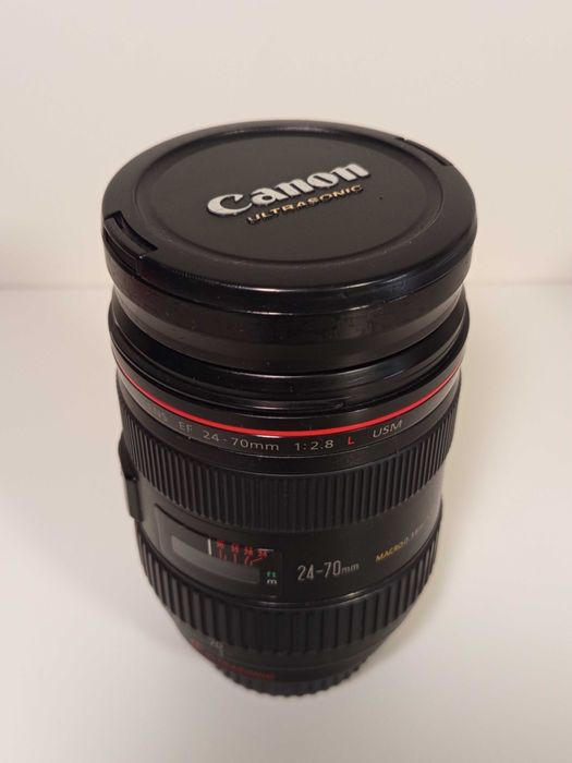 Objetiva Canon EF 24-70mm f2.8 usada