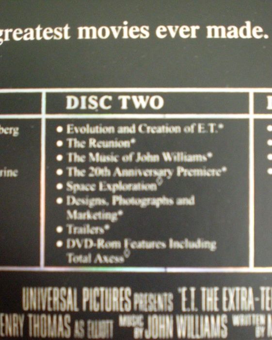 ET The Extra Terrestrial Collectors Edition 3 discos