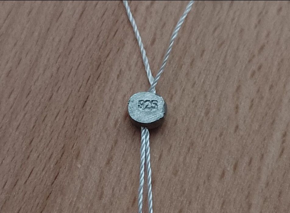 Срібний ланцюжок, браслет