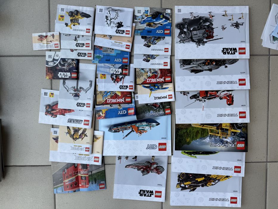 Instrukcje Lego, Technics, Star Wars, Creator, Ninjago