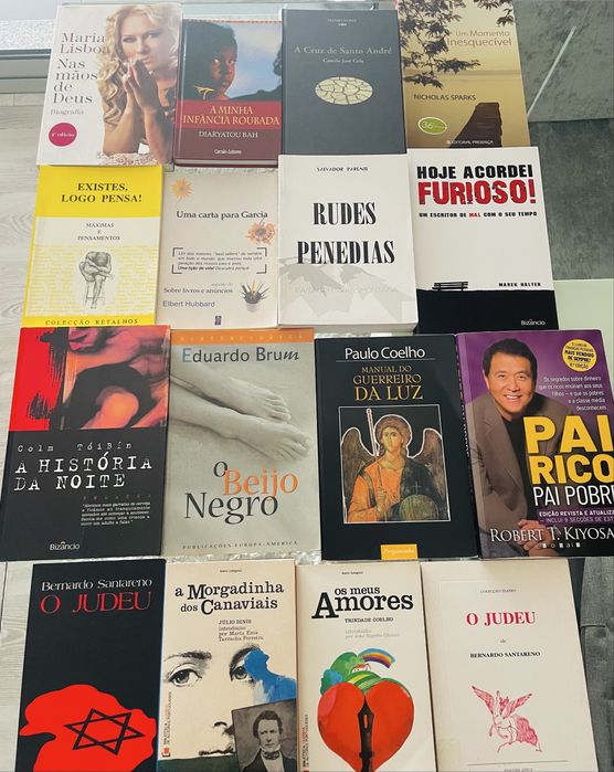 Livros clássicos e contemporâneos- histórias de qualidade