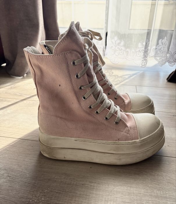 розовые рамоны Rick Owens DRKSHDW 2000s