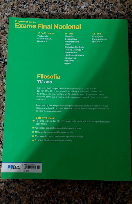 Livro de preparação para exame nacional de filosofia