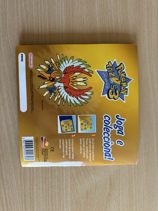 Caderneta Pokemon Tazos 3 + 32 Tazos (Matutano)