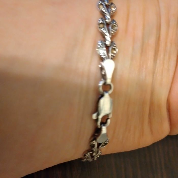 Жіночий срібний браслет