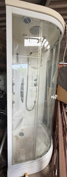 cabine de duche com hidromassagem