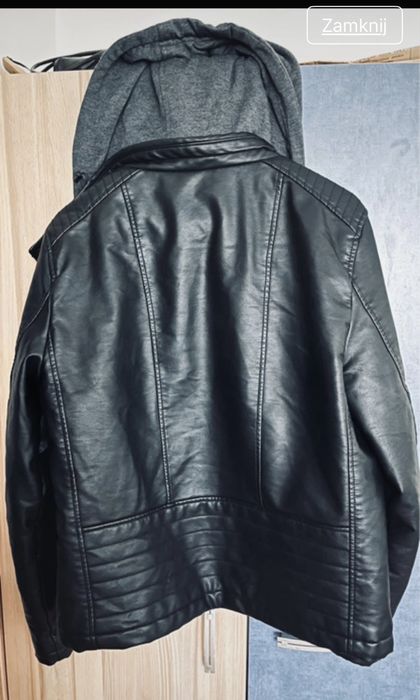 Levis kurtka z kapturem meska M ocieplana