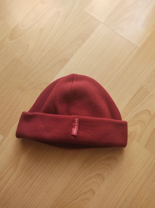 Czapka woolstar bordowa