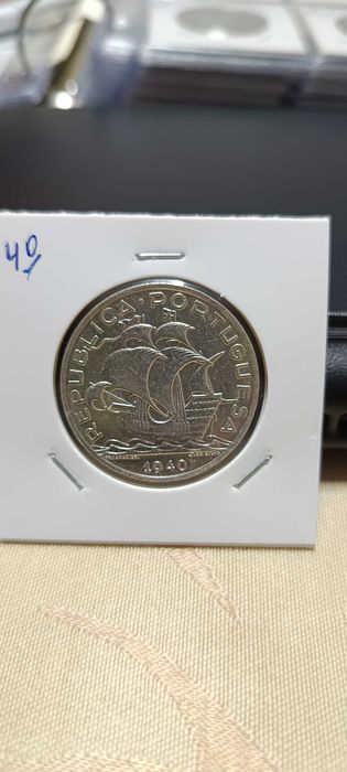 Moeda 10 escudos 1940