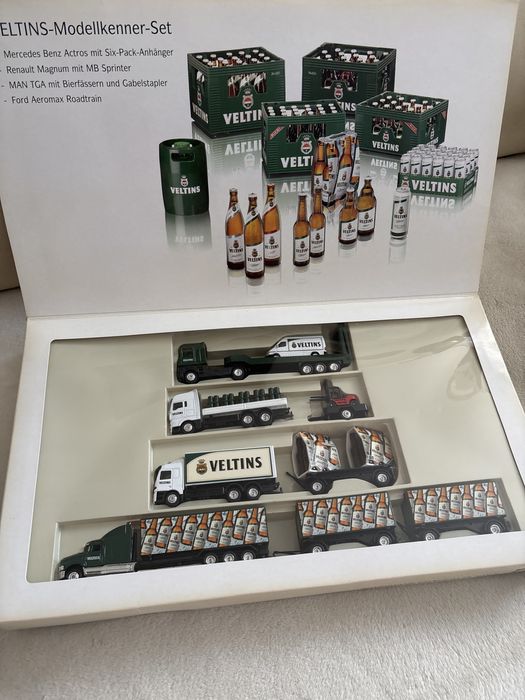 Unikat dla kolekcjonera reklama piwa Veltins z  lat 80- tych. .