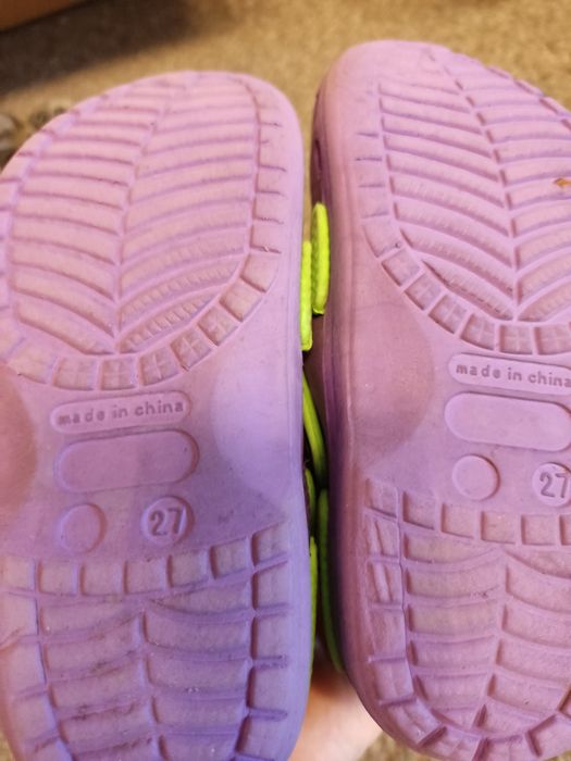 Buty ala crocsy 3 sztuki