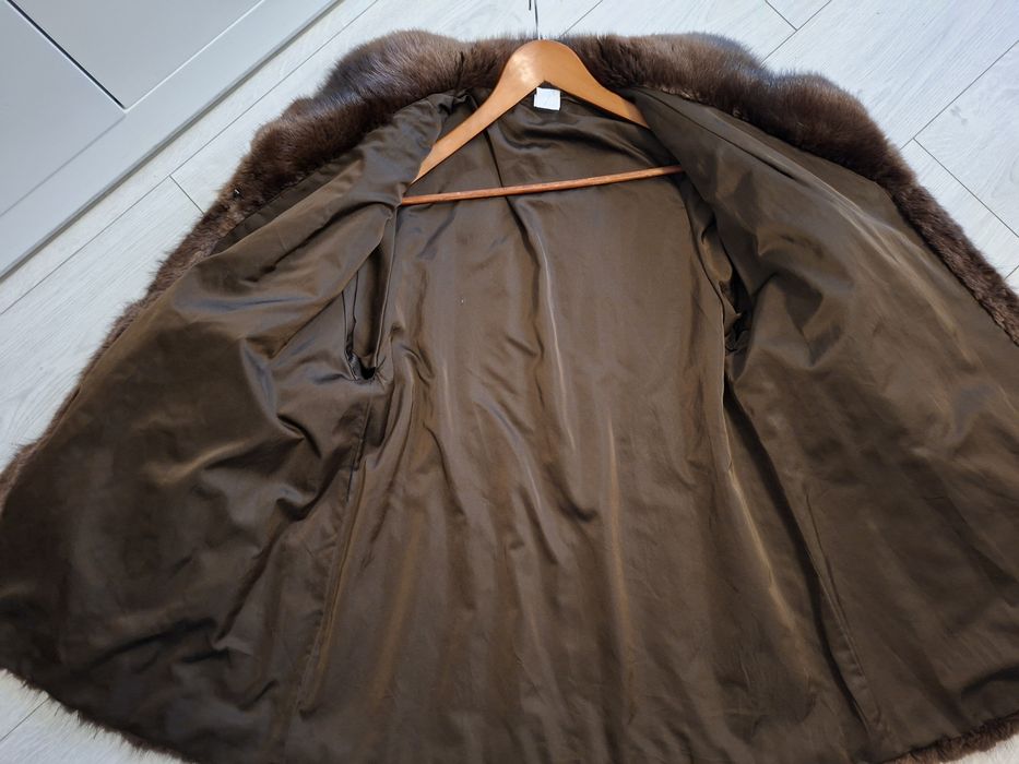 Futerko z norek piękne ciepłe premium