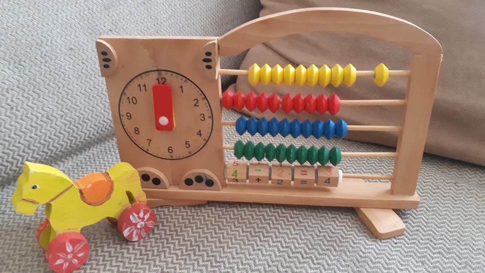 Іграшка дерев'яна рахівниця