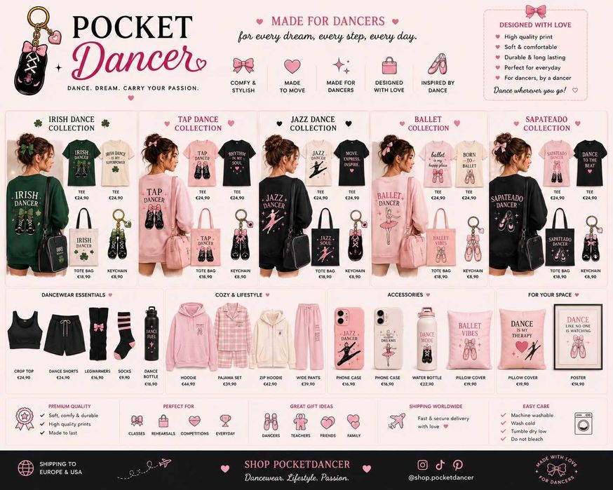 Jazz dance pocket dancer