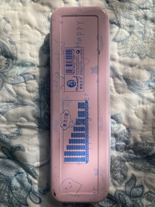 Metalowy Piórnik Manga Anime