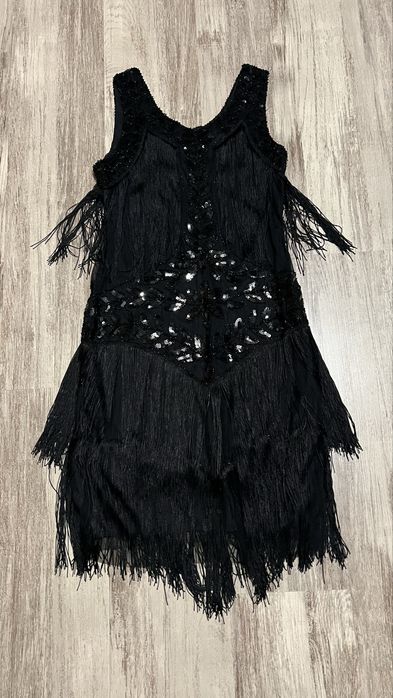 Sukienka damska S 36 z epoki lata 20 Xxwieku bal kostium przebranie