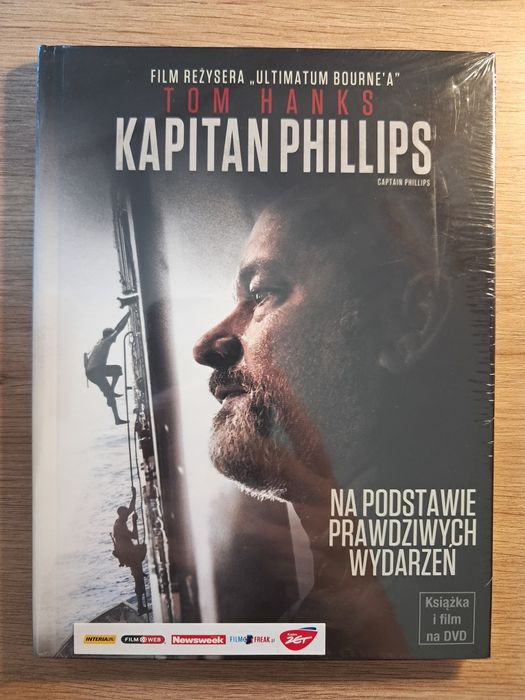 Kapitan Phillips | Tom Hanks | folia | DVD