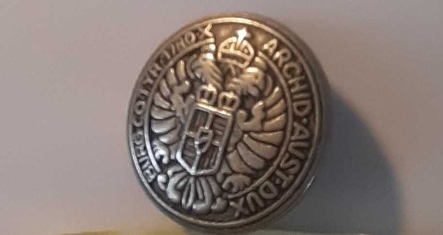 Botão Casaco Antigo (Archid Avst Dux Burg Co Tyr 1780 X)