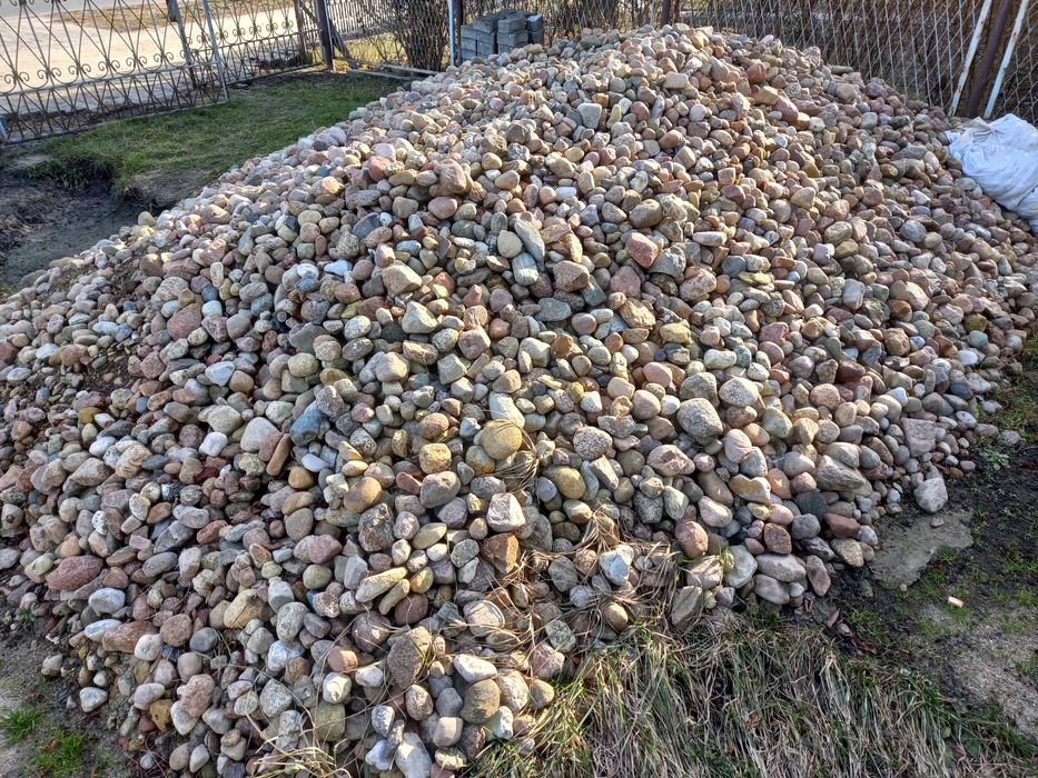 Kamienie polne okrąglaki czyste