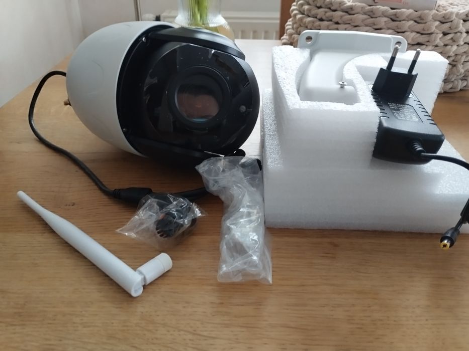 Kamera IP 4G 5MP HD zewnętrzna 30-krotny zoom WiFi