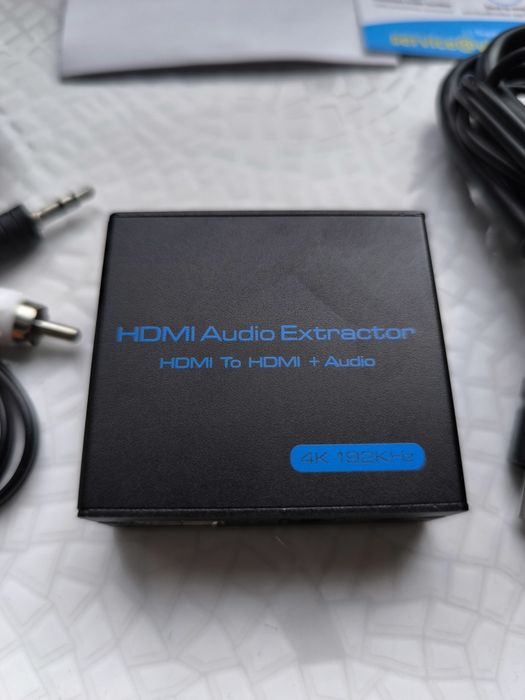 Ekstraktor Audio HDMI 4K Rozdzielacz Optyczny HDMI