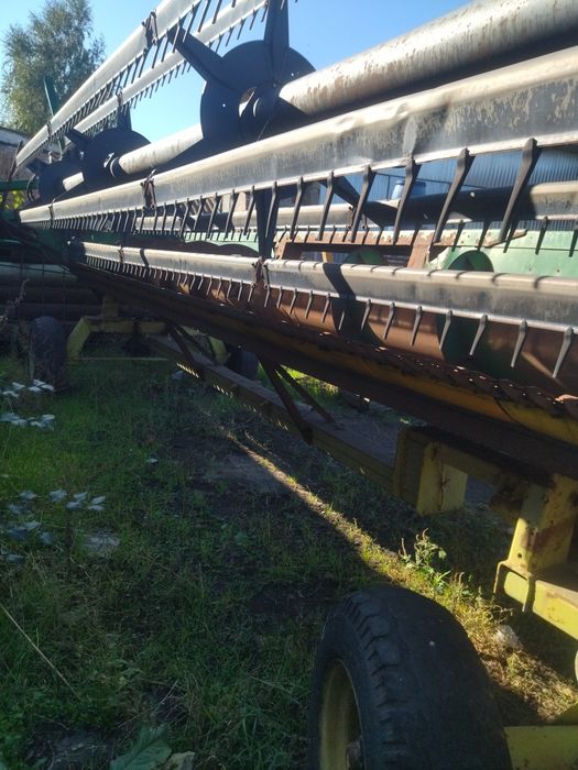 Жатка флекс Джон дір переобладнана під мега208 подробиці по телефону