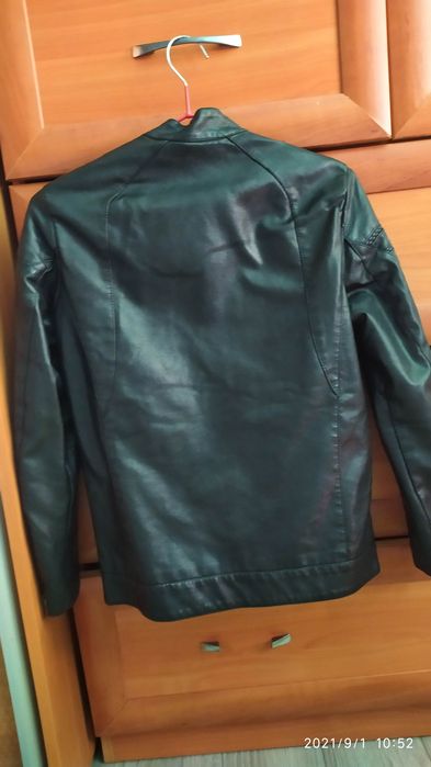 Куртка косуха на мальчика кожзам