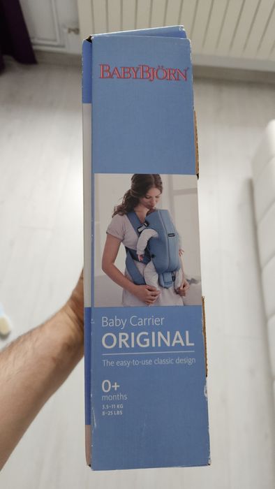 Nosidełko Babybjorn Baby Carrier Original 0+