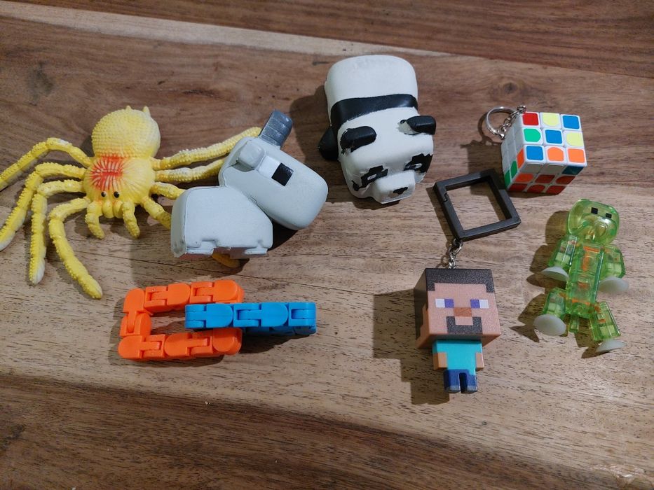 Minecraft breloczek figurki
