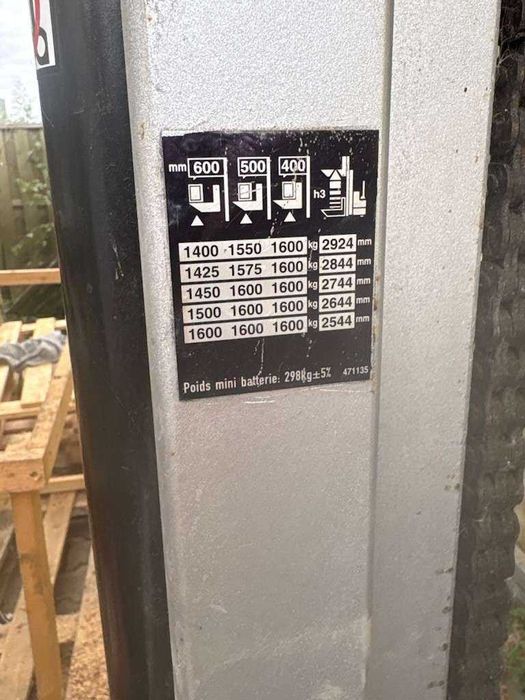 wózek paletowy paleciak elektryczny EGV16
