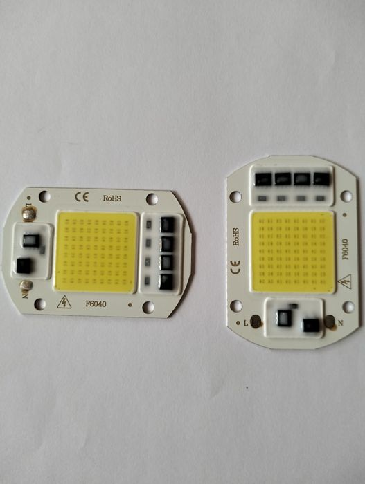 Светодиод 50Вт 220В Светодиодная матрица с драйвером COB LED, 50W,