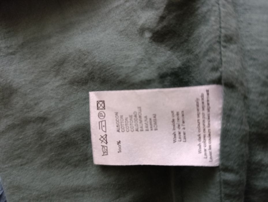 Zielona sukienka. Smash. 100% bawełna .