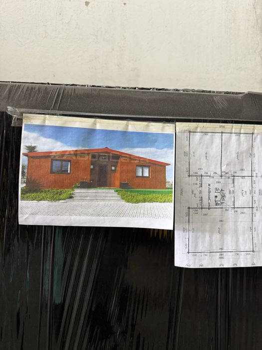 Casa t2 nova em madeira ainda embalada