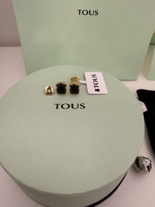 Kolczyki Tous Złote