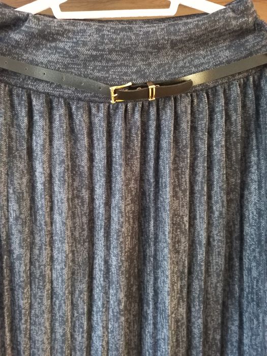 Spódnica plisowana dzianina