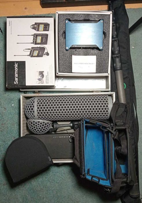Kit audio de ENG/Video e Cinema