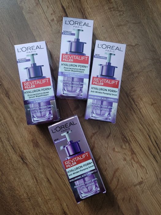 L'Oréal Paris Revitalift Filler Hyaluron PDRN+ przeciwzmarszkowe serum wypełniające