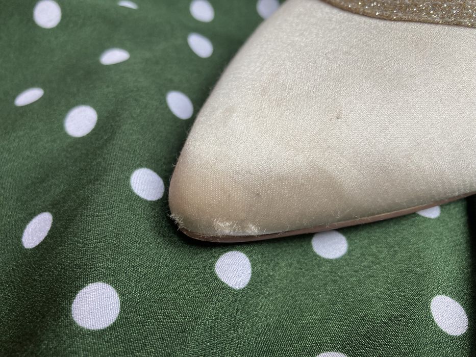 Buty ślubne ecru satynowe roz 39 roz 40