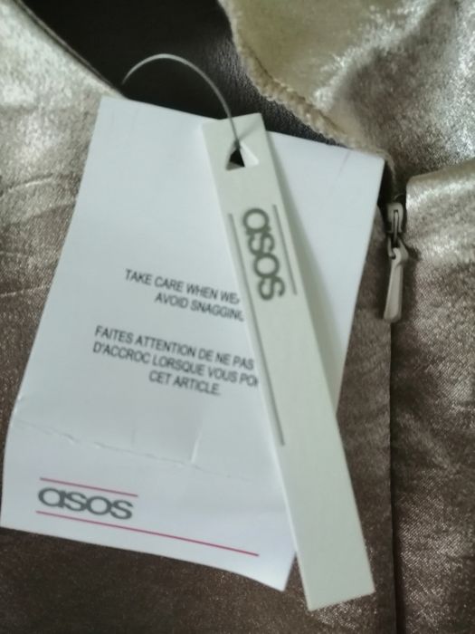 Bluzka tunika asos 36 elegancka na lato