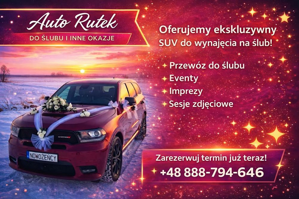 Auto do Ślubu i inne okazje