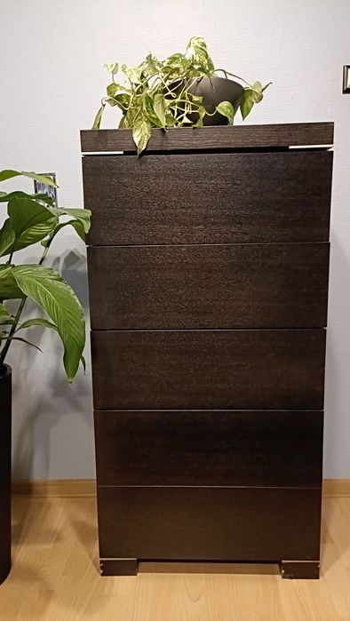 Zestaw mebli do sypialni, wenge