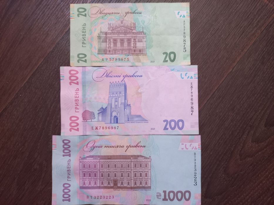 Купюры Радар коллекция