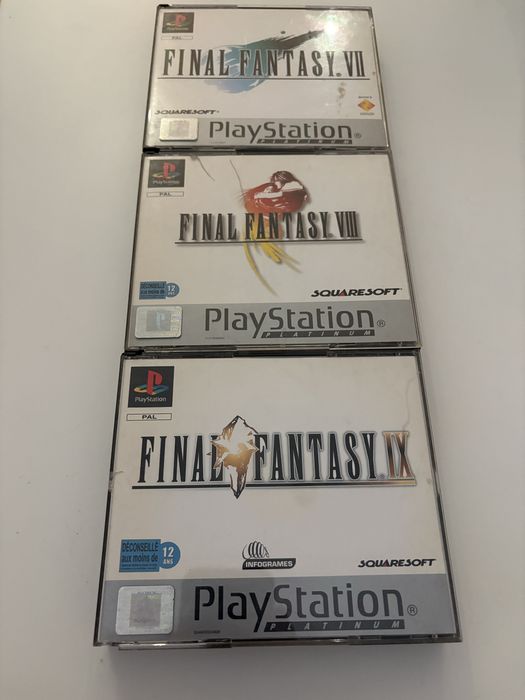Final Fantasy VII, VII e IX - Platinum FR